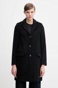 Пальто з додаванням вовни United Colors of Benetton колір чорний  2V0PDN062