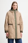 Weekend Max Mara geacă cu două fețe ALCAMO culoarea verde, de tranziție, oversize, 2525496011600