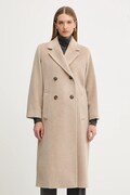 Пальто з додаванням вовни Weekend Max Mara ZUFOLO колір бежевий  2525016092600