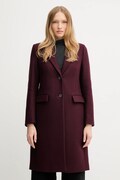 Пальто з додаванням вовни Tommy Hilfiger колір бордовий  WW0WW46547