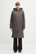 Rick Owens DRKSHDW kurtka Sealed Windbreaker kolor beżowy zimowa DS02E7923.NP