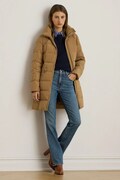Lauren Ralph Lauren kurtka puchowa kolor beżowy zimowa 297P04095
