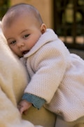 Mayoral Newborn haină de bebe culoarea gri, 2401