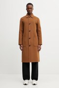 Mackage elegancki płaszcz męski brązowy BECKETT