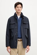 Trussardi geacă culoarea bleumarin, de tranziție, 8028M000011N