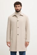Пальто з додаванням вовни United Colors of Benetton колір бежевий  2C4VUN06U