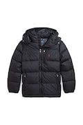 Detská páperová bunda Polo Ralph Lauren čierna farba, 323969861001