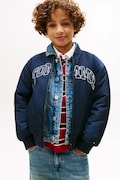 Tommy Hilfiger kurtka dziecięca kolor granatowy KB0KB09957