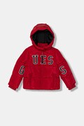 Guess kurtka dziecięca kolor czerwony N5BL01 WB240