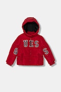 Guess kurtka dziecięca kolor czerwony N5BL01 WB240