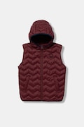 United Colors of Benetton vestă copii culoarea bordo, 2TWDCJ00R