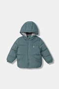 Otroška jakna United Colors of Benetton zelena barva, 2WU0GN035