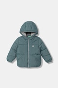 Otroška jakna United Colors of Benetton zelena barva, 2WU0GN035