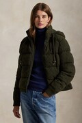 Вовняна куртка Polo Ralph Lauren колір зелений зимова oversize 211A92614
