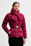 Куртка Elisabetta Franchi колір бордовий зимова PI83D56E2