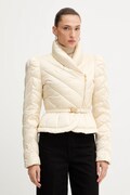 Elisabetta Franchi geacă culoarea bej, de tranziție, PI89Z56E2