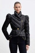 Elisabetta Franchi geacă culoarea negru, de tranziție, PI89Z56E2