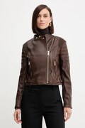 Куртка Guess JEANNINE колір коричневий демісезонна W5YL19 WHDS0
