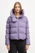 Bunda Pinko fialová barva, zimní, oversize, 101602 A2P6