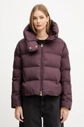 Bunda Pinko vínová barva, zimní, oversize, 101602 A2P6