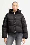 Bunda Pinko černá barva, zimní, oversize, 105656 A2TF