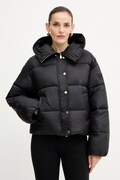 Pinko geacă culoarea negru, de iarnă, oversize, 105656 A2TF