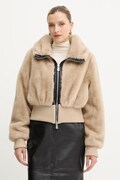 Pinko geacă culoarea bej, de tranzitie, oversize, 105399 A2PI