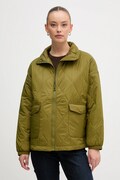 Bunda United Colors of Benetton zelená barva, přechodná, oversize, 2YRYDN080