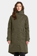 Didriksons kurtka LUNA kolor zielony zimowa oversize 505930