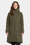 Куртка Didriksons LUNA колір зелений зимова oversize 505930