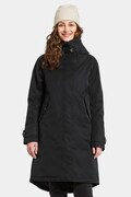 Didriksons kurtka LUNA kolor czarny zimowa oversize 505930