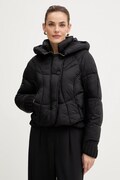 Fracomina kurtka kolor czarny zimowa oversize FJ25WC3002O42301
