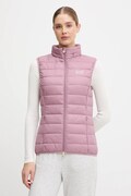 EA7 Emporio Armani bezrękawnik kolor różowy przejściowy AF12477.7W000472
