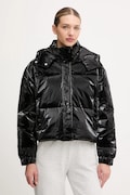 Куртка EA7 Emporio Armani колір чорний зимова oversize AF14805.7W000808
