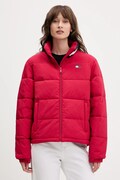 Tommy Jeans kurtka kolor bordowy zimowa DW0DW21621