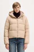Tommy Jeans kurtka kolor beżowy zimowa DW0DW21625