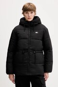 Μπουφάν Tommy Jeans χρώμα: μαύρο, DW0DW21626