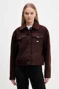 Tommy Jeans giacca con lana colore marrone  DW0DW21662