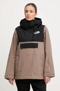 Μπουφάν για σκι The North Face Driftview Anorak χρώμα: καφέ, NF0A82W1DHL1