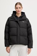 Péřová bunda Puma černá barva, zimní, 688392