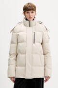 MOOSE KNUCKLES kurtka puchowa CLOUD kolor beżowy zimowa oversize M35MJ178S