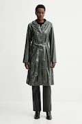 Куртка Rains 12040 A-Line Longer W Jacket колір зелений демісезонна 12040