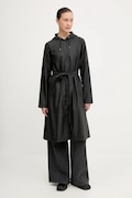 Куртка Rains 12040 A-Line Longer W Jacket колір чорний демісезонна 12040