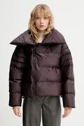 Bunda Rains 17230 Alta Vision Short Puffer Jacket hnedá farba, zimná, 17230