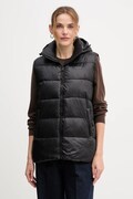 Pepe Jeans bezrękawnik kolor czarny zimowy PL4024359