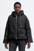 Twinset kurtka puchowa kolor czarny zimowa oversize 252TT2060