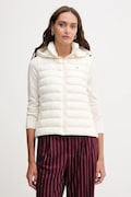 Tommy Hilfiger vestă culoarea bej, de iarnă, WW0WW47352