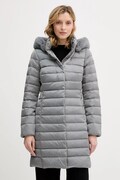 Μπουφάν με επένδυση από πούπουλα Geox BETTANIE χρώμα: γκρι, W5626H T3122