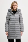 Μπουφάν με επένδυση από πούπουλα Geox BETTANIE χρώμα: γκρι, W5626H T3122
