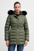 Geox kurtka puchowa CATRIA kolor zielony zimowa W5626G T3152